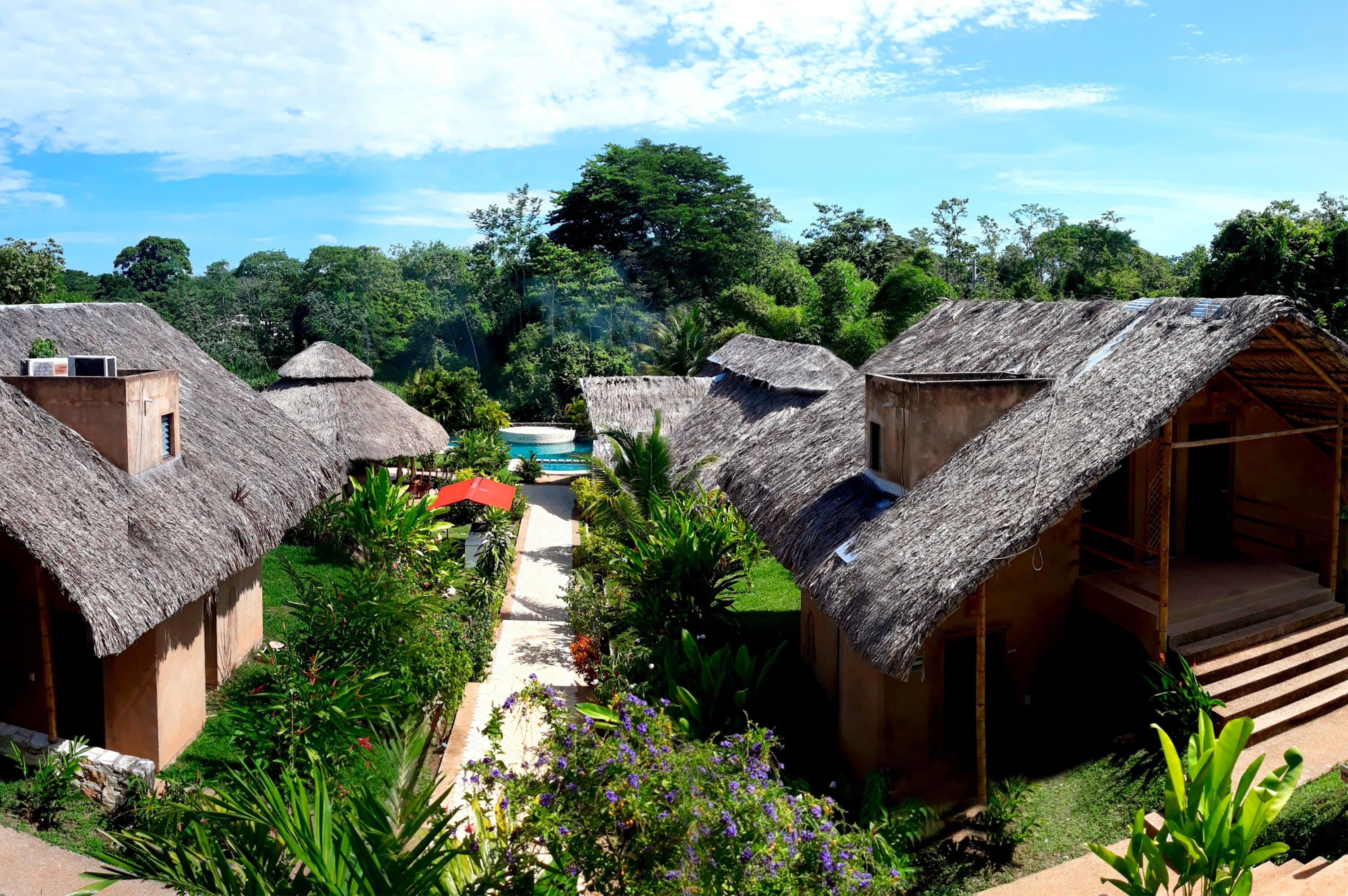 Axkan Palenque, Shows En Vivo & Gastronomia Mar Y Tierra & Travel Agency Eksteriør billede